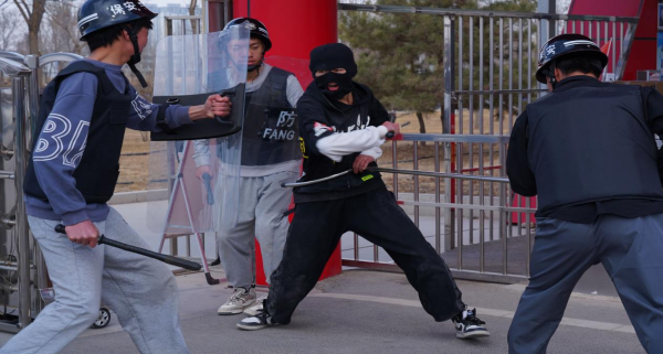 【“三抓三促”行動進行時】共鑄反恐防線 守護平安校園——反恐防暴應急演練